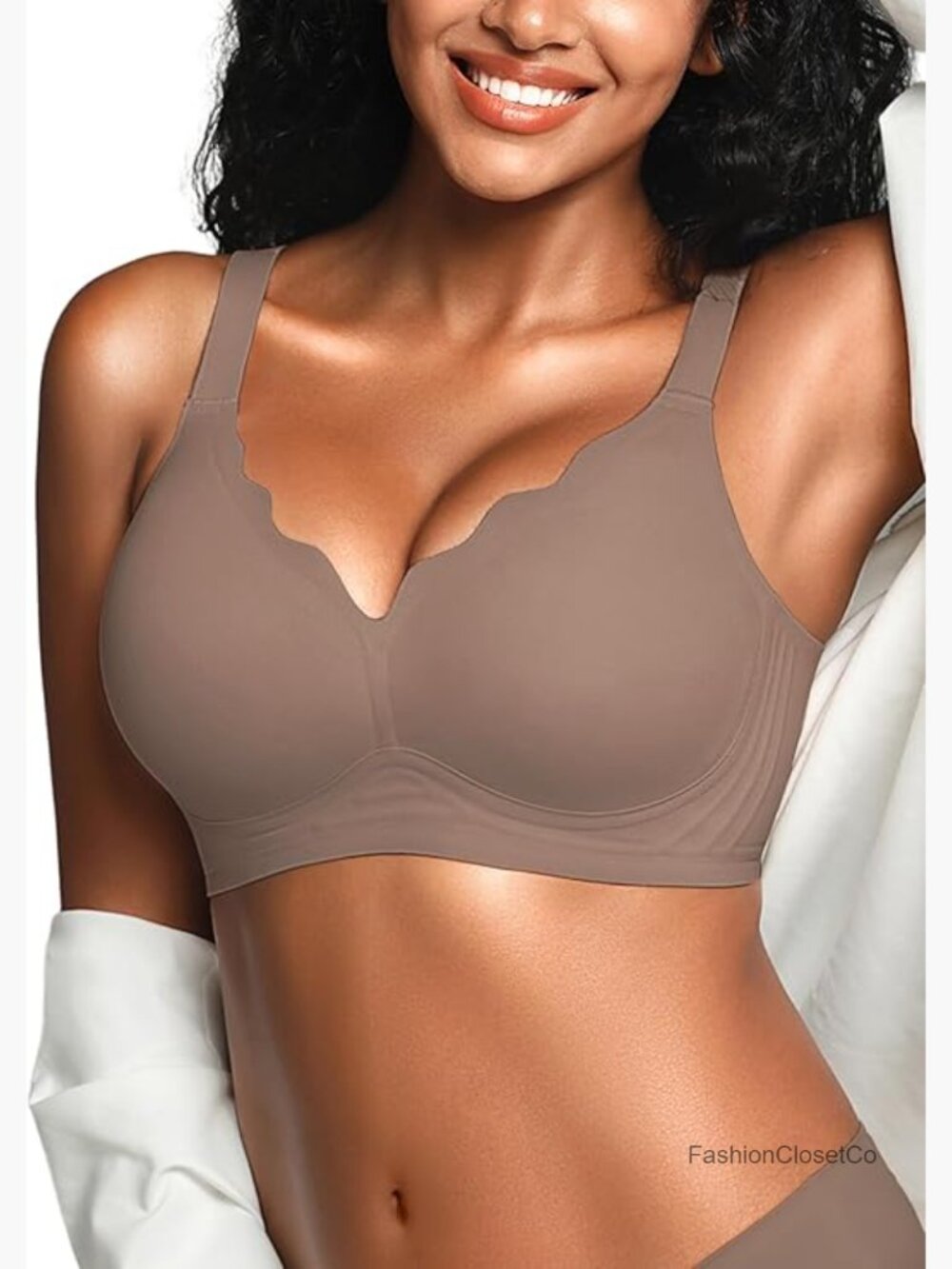 Wireless Seamless Jelly Bras No Underwire Padded Bralette S-2xl